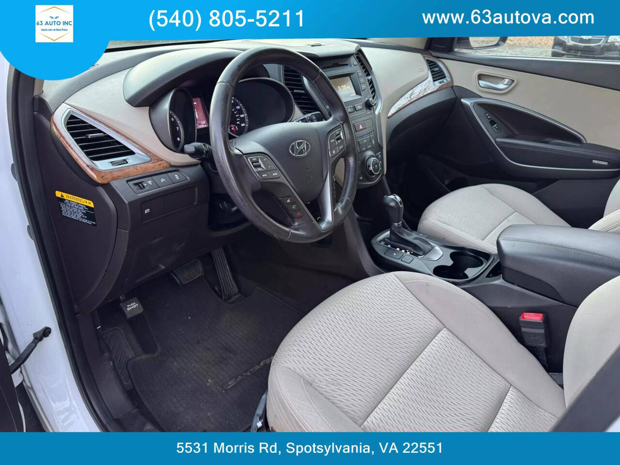 2014 Hyundai SANTA FE Sport for sale at 63 Auto Inc in Spotsylvania, VA