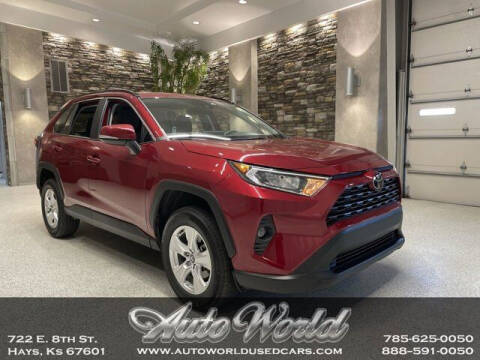 2020 Toyota RAV4 for sale at Auto World Used Cars in Hays KS