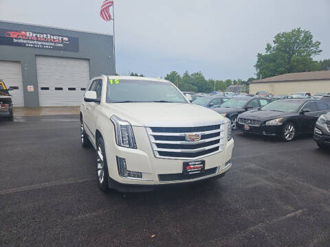 2015 Cadillac Escalade for sale at Brothers Auto Group - Brothers Auto Outlet in Youngstown OH