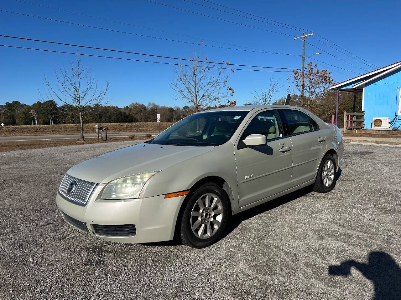 Beige 2008 Mercury Milan V6 V6 4dr Sedan 2