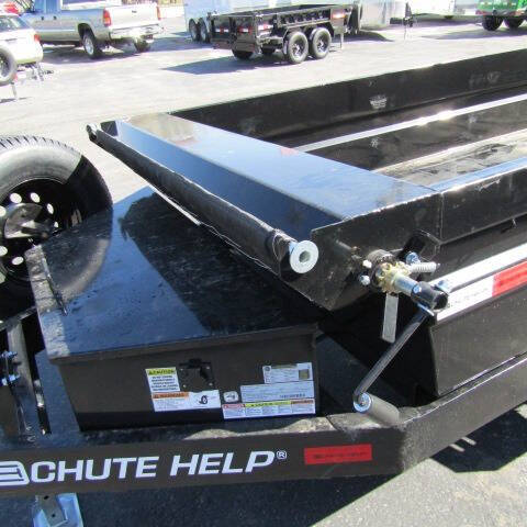 2026 CHUTE HELP 5FT X 12FT DUMP TRAILER
