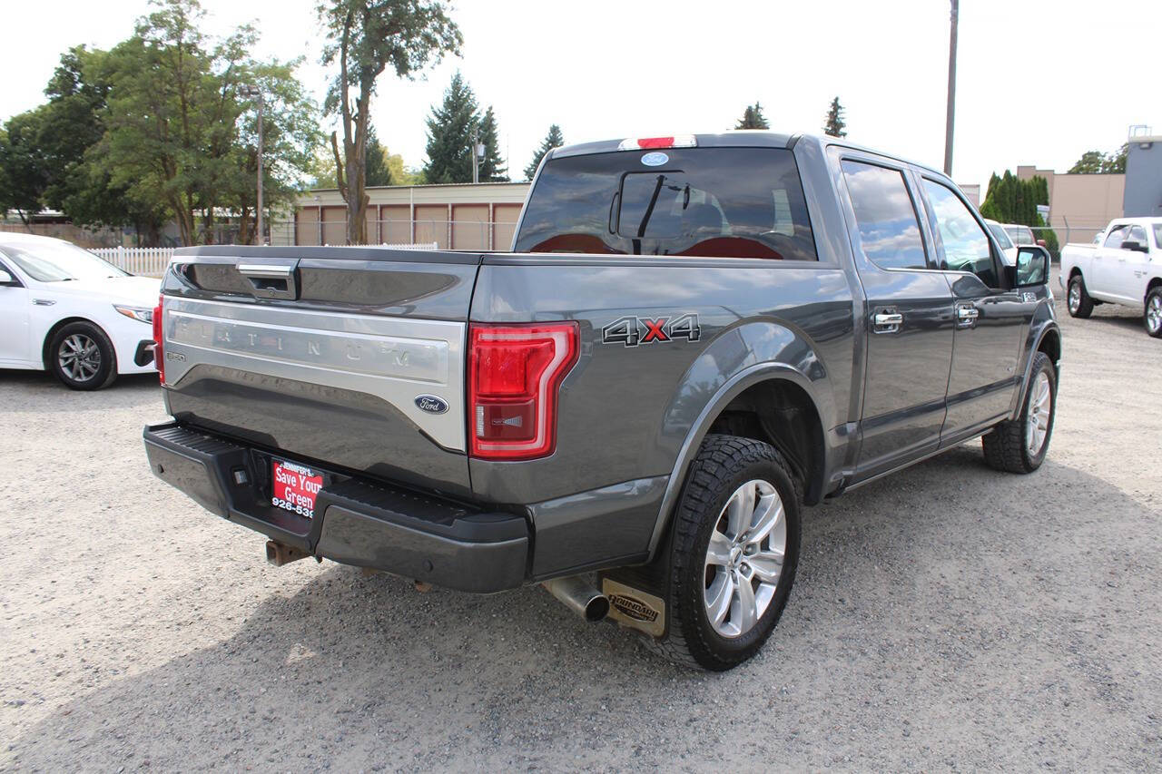 2017 Ford F-150 for sale at Jennifer's Auto Sales & Service in Spokane Valley, WA