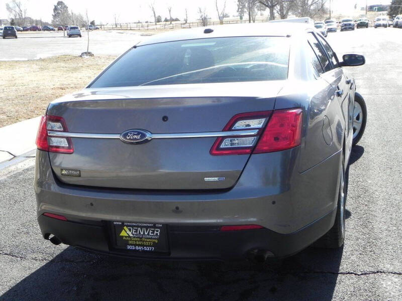 2017 Ford Taurus Police Interceptor