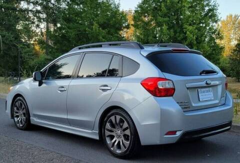 2013 Subaru Impreza for sale at CLEAR CHOICE AUTOMOTIVE in Milwaukie OR