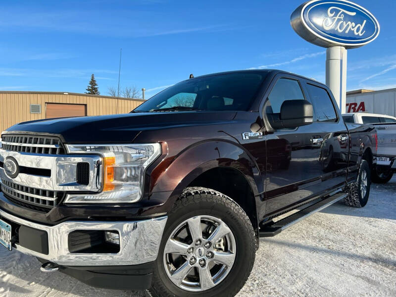 Used 2019 Ford F-150 XLT with VIN 1FTFW1E49KFB46178 for sale in Windom, Minnesota