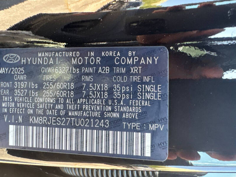 2026 Hyundai Palisade XRT Pro