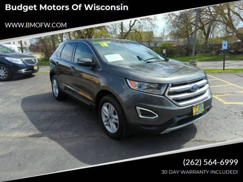 2018 Ford Edge for sale at Budget Motors of Wisconsin in Racine WI