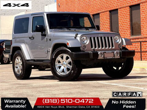 2016 Jeep Wrangler Sahara