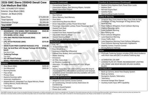 2026 GMC Sierra 2500HD