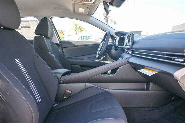 2026 Hyundai Elantra Hybrid Blue