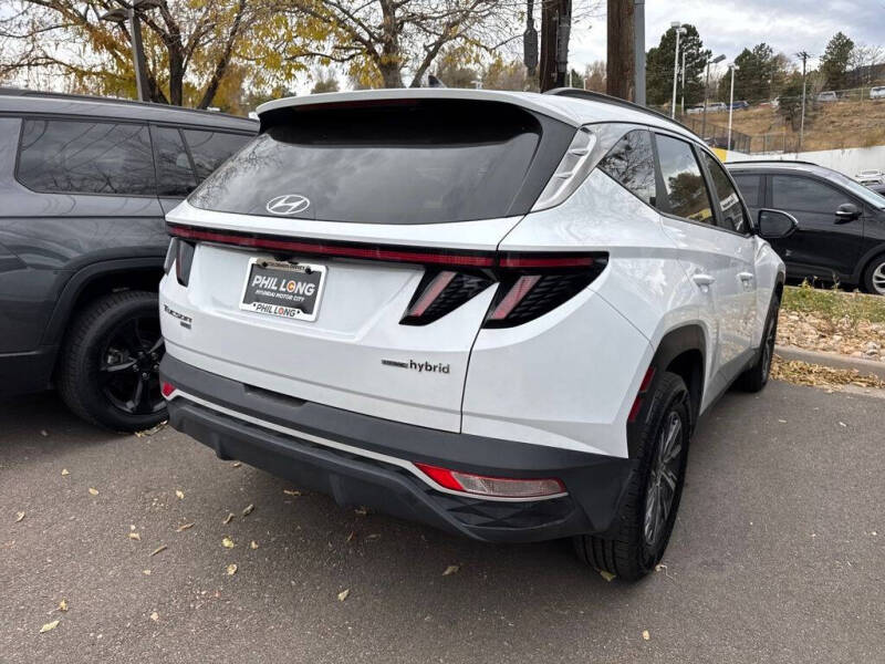2022 Hyundai Tucson Hybrid Blue