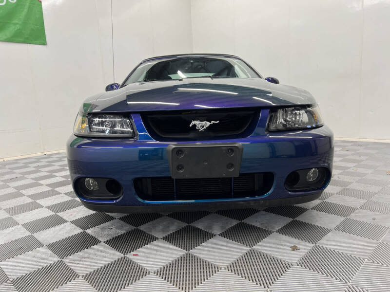 Used 2004 Ford Mustang Cobra SVT with VIN 1FAFP49Y94F166595 for sale in Jamestown, NY