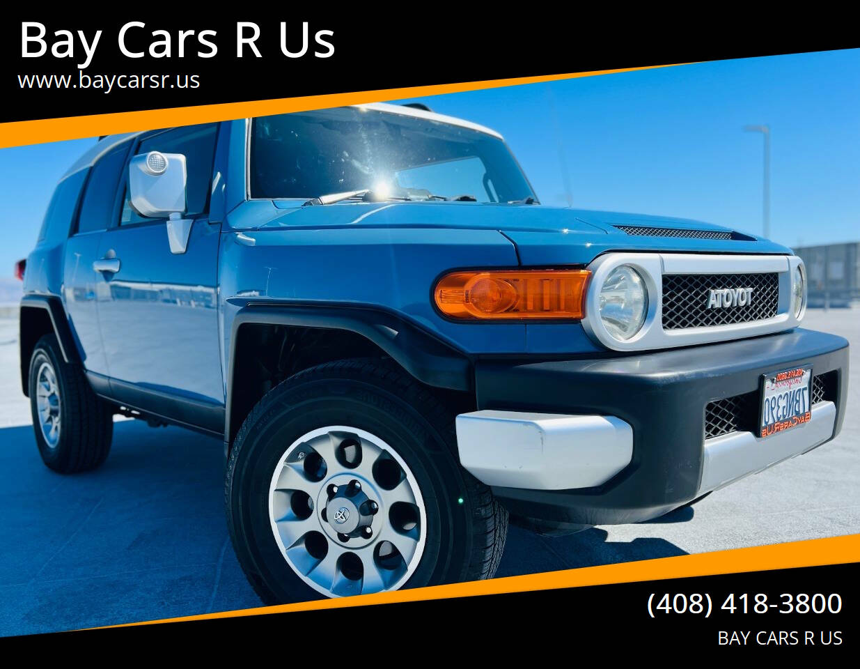 Blue 2013 Toyota FJ Cruiser SUV / Crossover Four-Wheel Drive 5-Speed Automatic