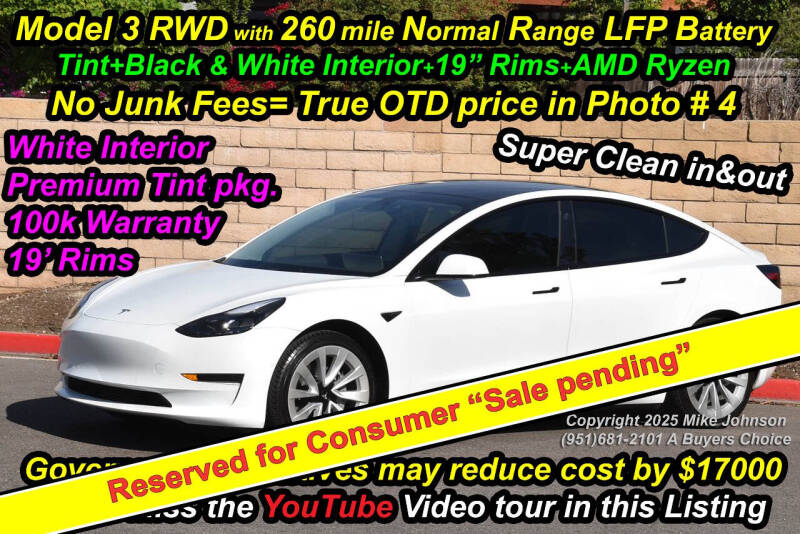 2022 Tesla Model 3 Base's photo