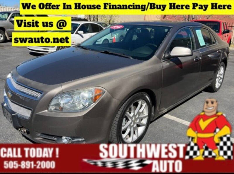 2012 Chevrolet Malibu for sale at SOUTHWEST AUTO in Albuquerque NM