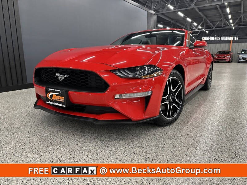 2021 Ford Mustang for sale at Becks Auto Group in Mason OH