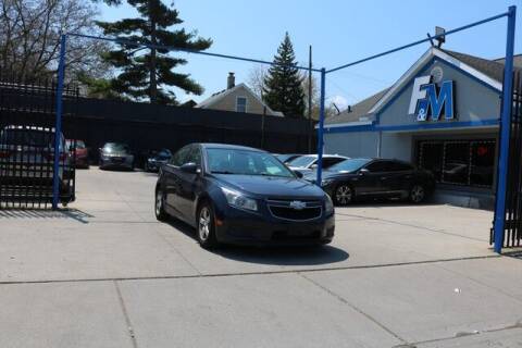 2014 Chevrolet Cruze for sale at F & M AUTO SALES in Detroit MI