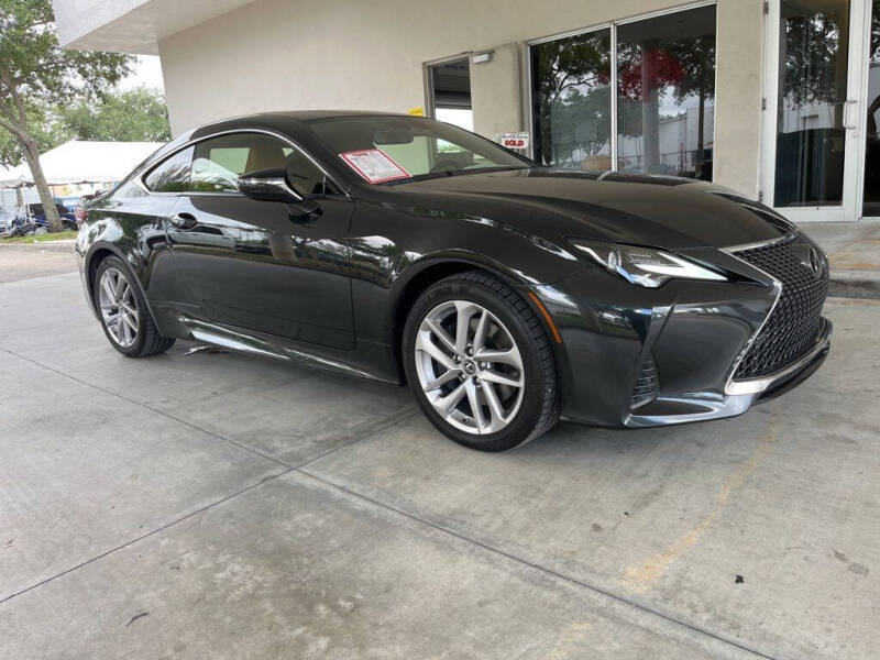 Used 2020 Lexus RC 300 with VIN JTHAA5BC1L5010936 for sale in Davie, FL