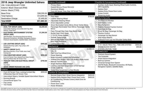 2018 Jeep Wrangler Unlimited