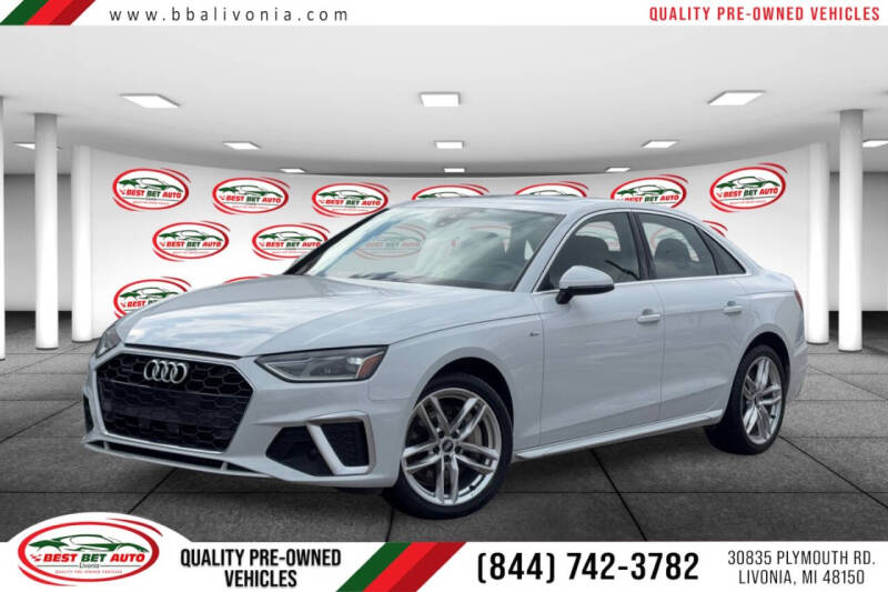 2021 Audi A4 for sale at Best Bet Auto in Livonia MI