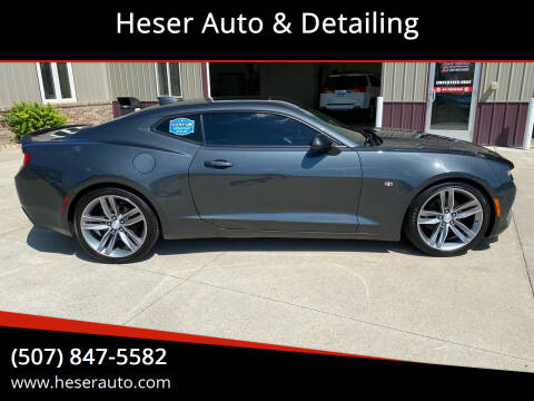 2018 Chevrolet Camaro for sale at Heser Auto & Detailing in Jackson MN