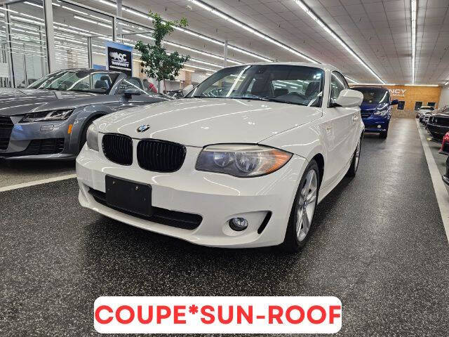 White 2012 BMW 1 Series 128i 128i 2dr Coupe 1