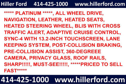 2024 Ford Escape Platinum