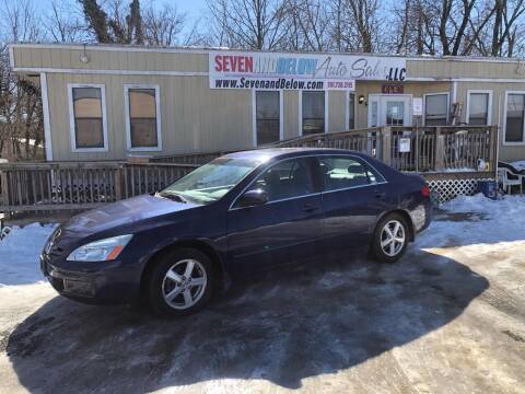 2005 Honda Accord for sale at Seven and Below Auto Sales, LLC in Rockville MD