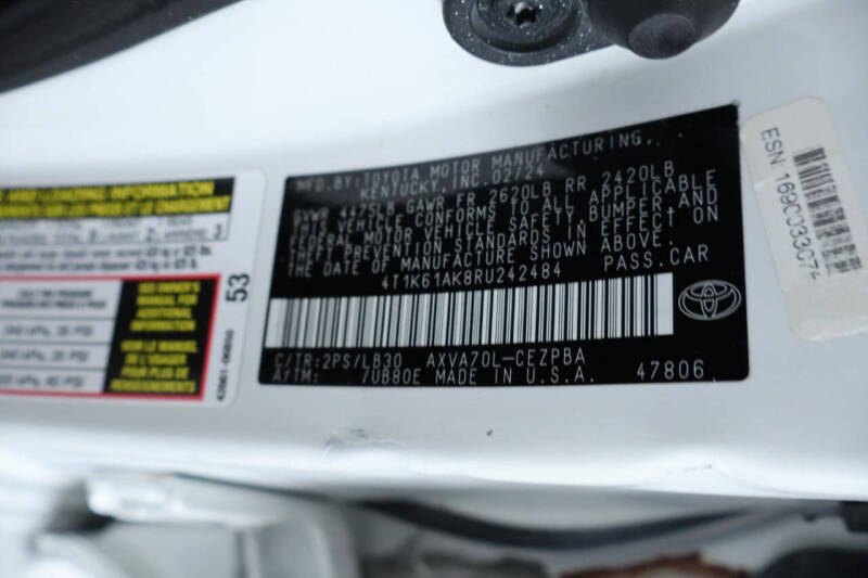 2024 Toyota Camry XSE