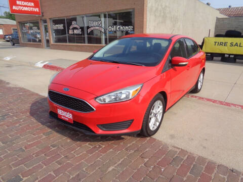 2015 Ford Focus for sale at Rediger Automotive in Milford NE