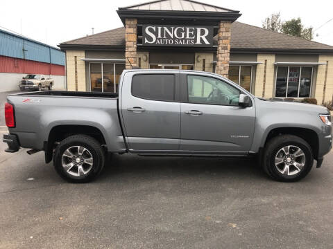 2018 Chevrolet Colorado for sale at Singer Auto Sales in Caldwell OH