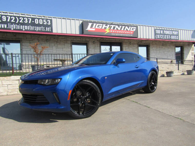 2017 Chevrolet Camaro for sale at Lightning Motorsports in Grand Prairie TX