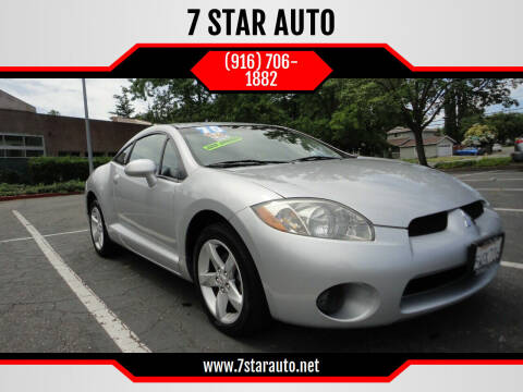 2007 Mitsubishi Eclipse for sale at 7 STAR AUTO in Sacramento CA