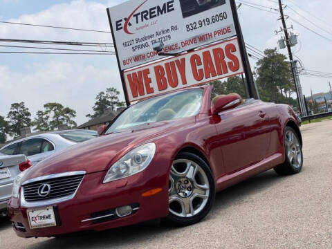 2009 Lexus SC 430 for sale at Extreme Autoplex LLC in Spring TX