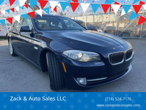 2011 BMW 5 Series for sale at Zack & Auto Sales LLC in Staten Island NY