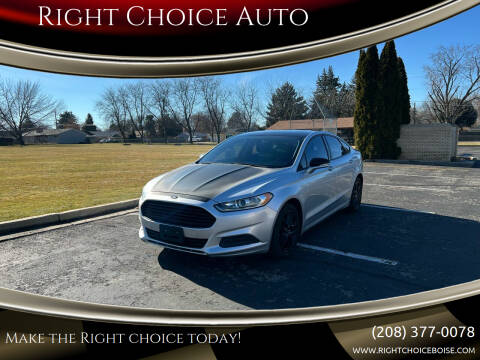 2013 Ford Fusion for sale at Right Choice Auto in Boise ID
