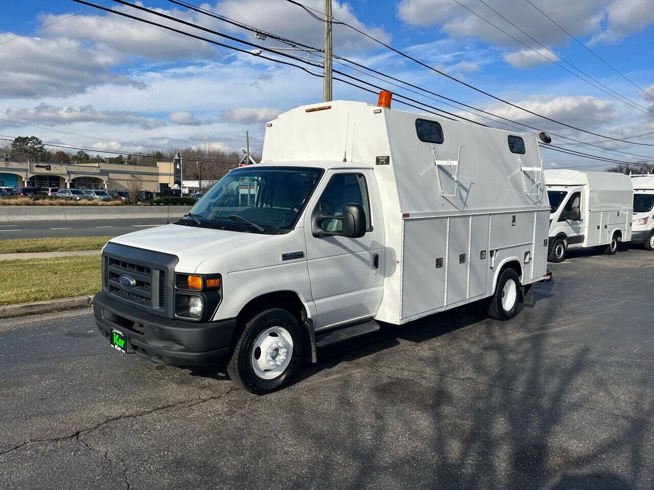 Cutaway utility van for sales sale