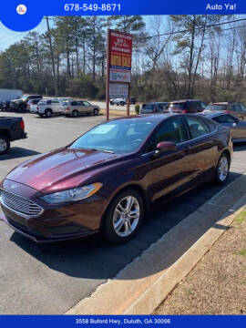 2018 Ford Fusion for sale at Auto Ya! in Duluth GA