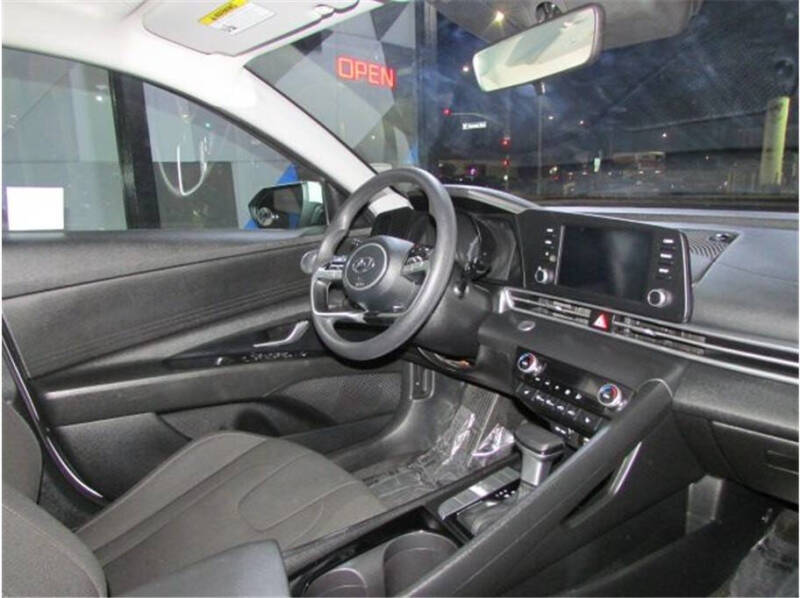 2021 Hyundai Elantra Hybrid Blue