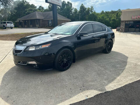 2012 Acura TL for sale at WHOLESALE AUTO GROUP in Mobile AL