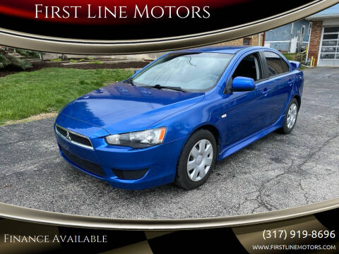 2011 Mitsubishi Lancer for sale at First Line Motors in Jamestown IN