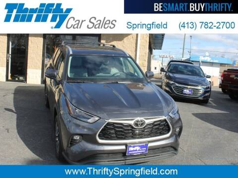 2022 Toyota Highlander for sale at Thrifty Car Sales Springfield in Springfield MA