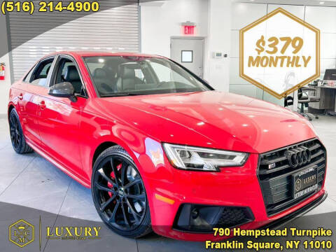 2019 Audi S4 for sale at LUXURY MOTOR CLUB in Franklin Square NY