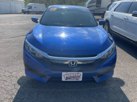 2017 Honda Civic for sale at PIONEER USED AUTOS & RV SALES in Lavalette WV