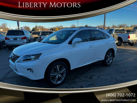 2015 Lexus RX 350 for sale at Liberty Motors in Billings MT