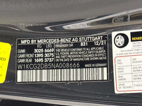 2022 Mercedes-Benz EQS EQS 450+