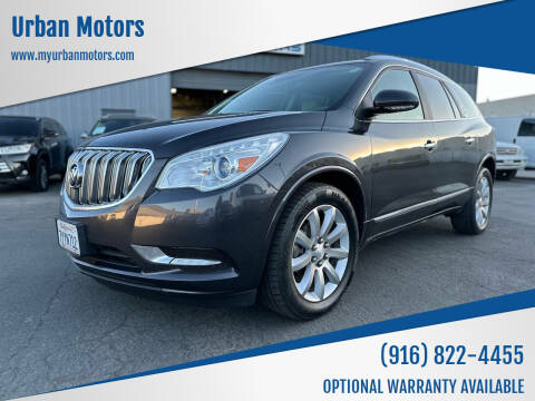 2015 Buick Enclave for sale at Urban Motors in Sacramento CA