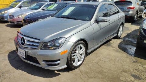 2013 Mercedes-Benz C-Class for sale at Crown Auto Inc in South Gate CA