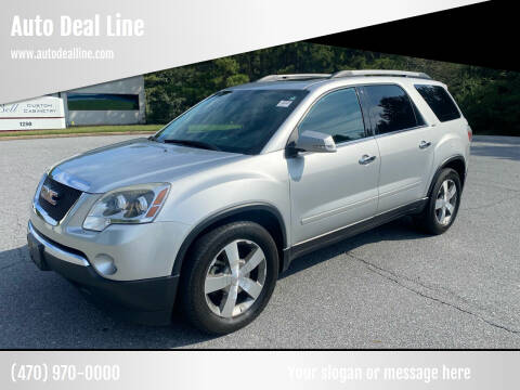 2012 GMC Acadia for sale at Auto Deal Line in Alpharetta GA