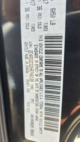 2017 Dodge Grand Caravan SXT